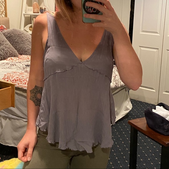 Free People Lavender Top - Picture 4 of 6